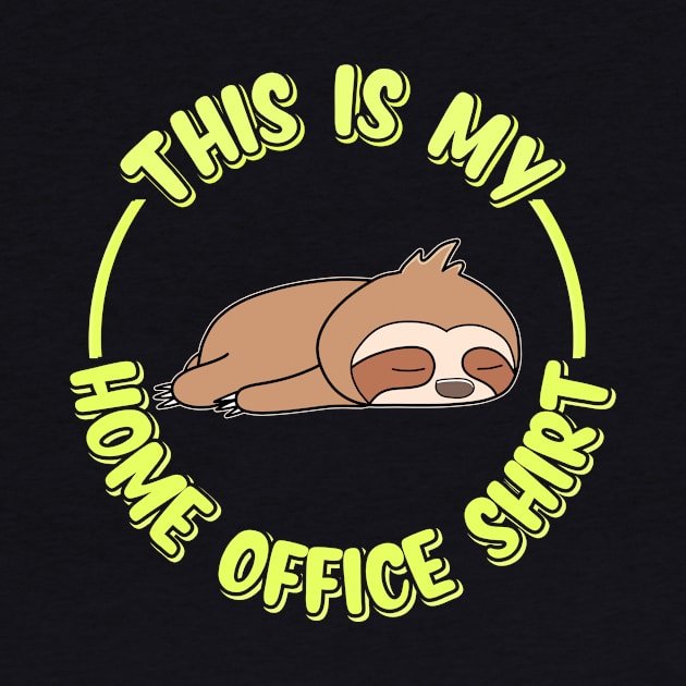 Home Office Sloth by Imutobi